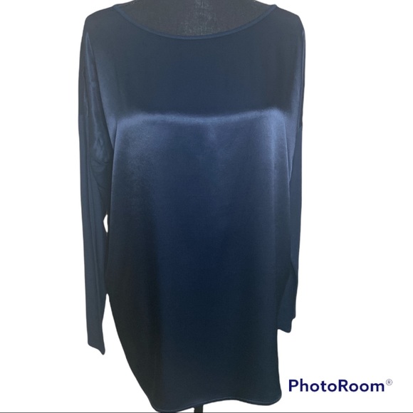 J. Jill Tops J Jill Navy Blue Top Poshmark